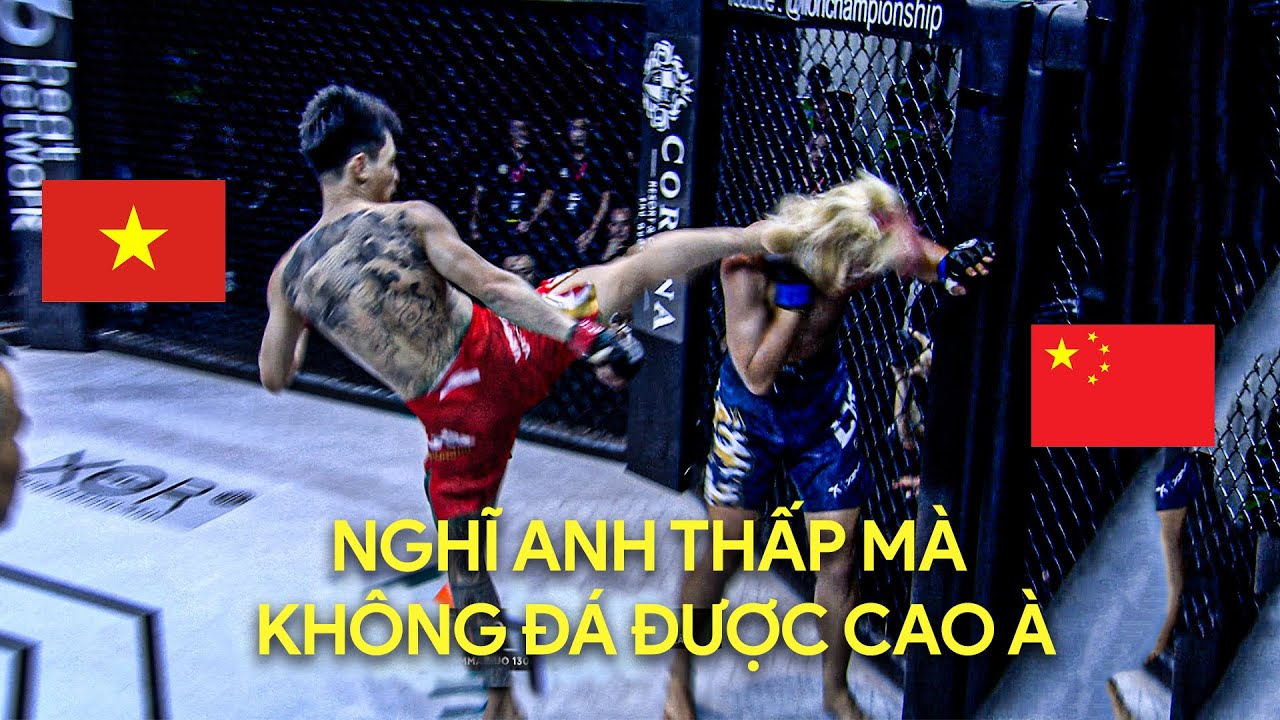 Võ sĩ Trung Quốc KHINH ĐỊCH tay đấm Việt Nam và cái kết siêu đắng trên sàn MMA Lion
