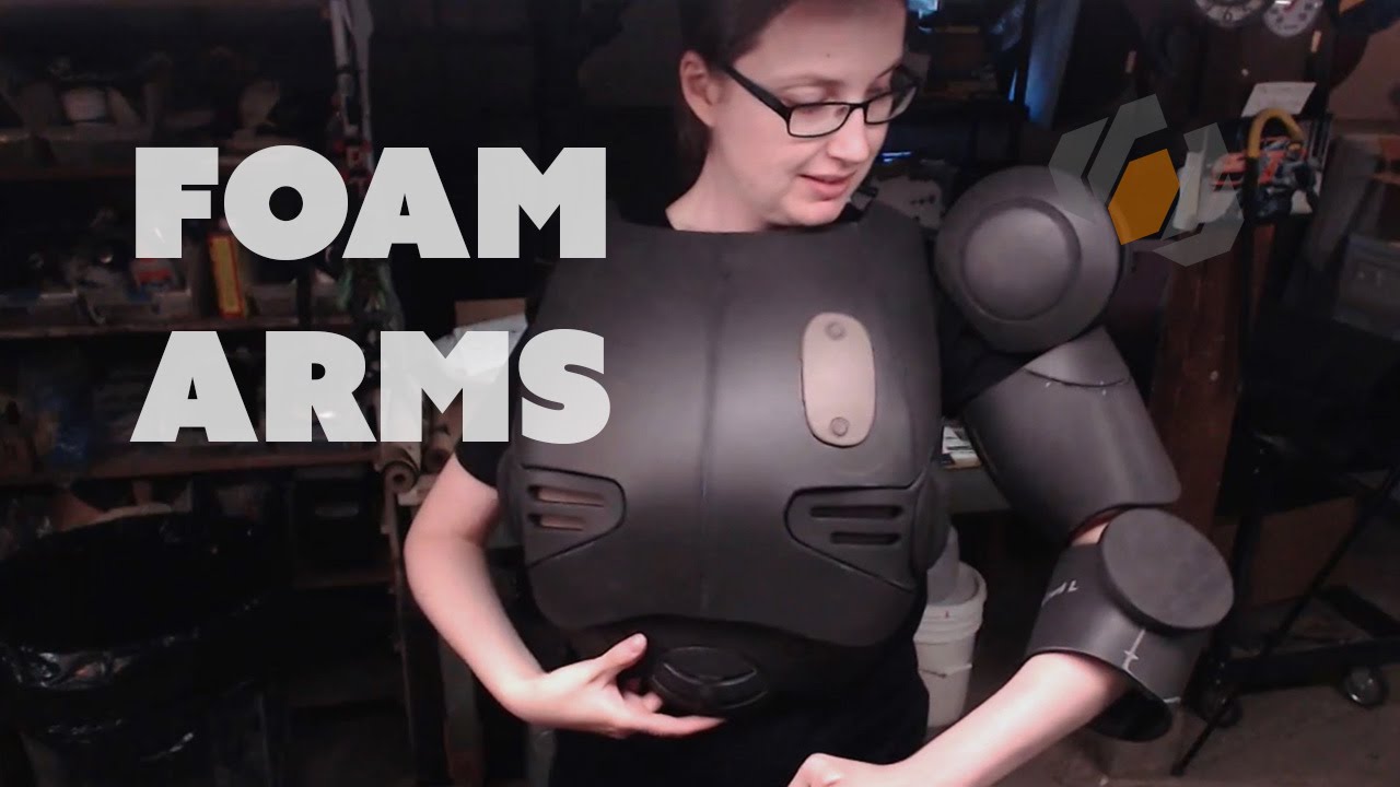 Prop: Live - Fallout 4 Assaultron Costume - Upper Arms