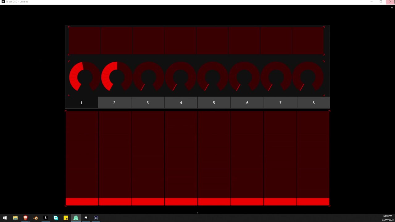 TouchOSC and Resolume // Controlling Resolume with TouchOSC #touchOSC #resolume