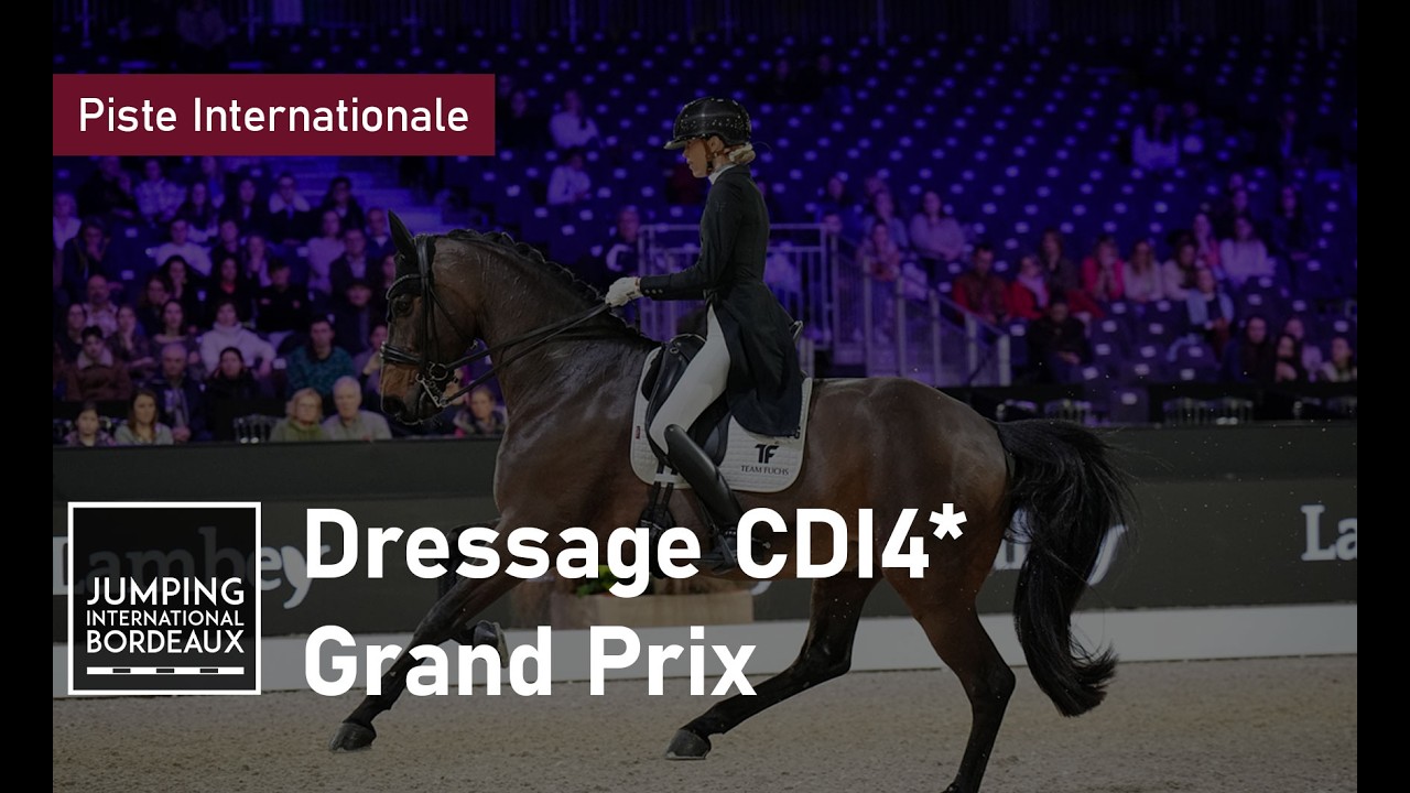 Dressage CDI4* Grand Prix - Jeudi 5 février 2026 - Jumping International de Bordeaux