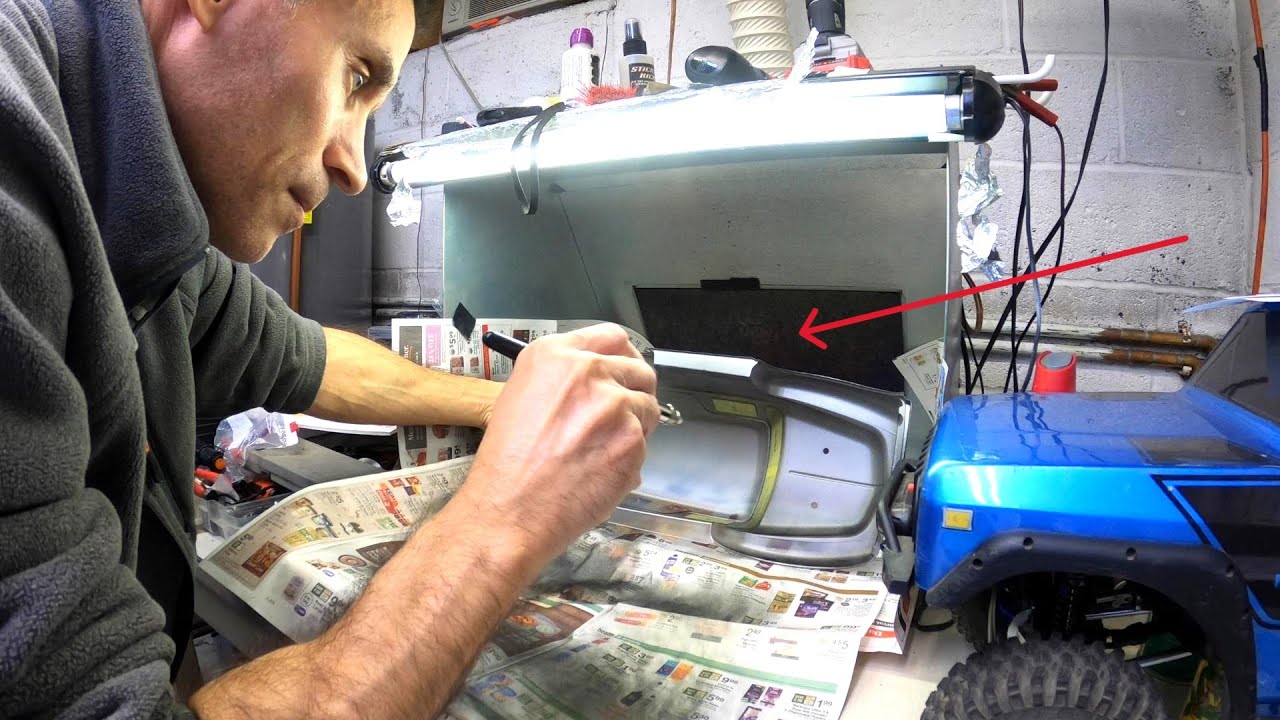 Tamiya Squash Van paint job