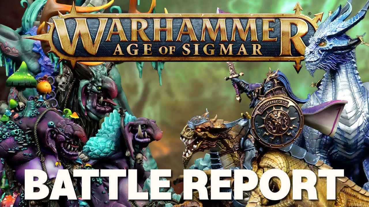 Wir spielen Warhammer: Age of Sigmar! Stormcast Eternals vs Gloomspite Gitz 2000 Punkte!