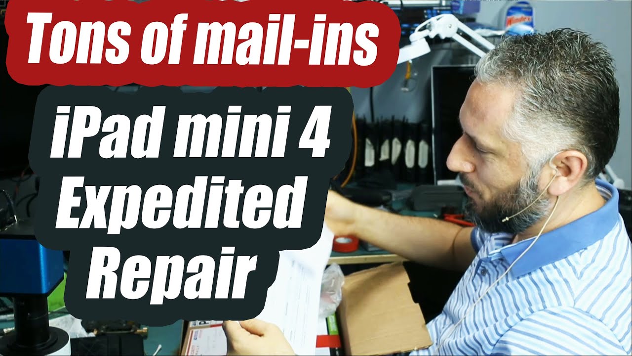 iPad mini 4 repair - Lots of devices to fix and we're still Hiring.