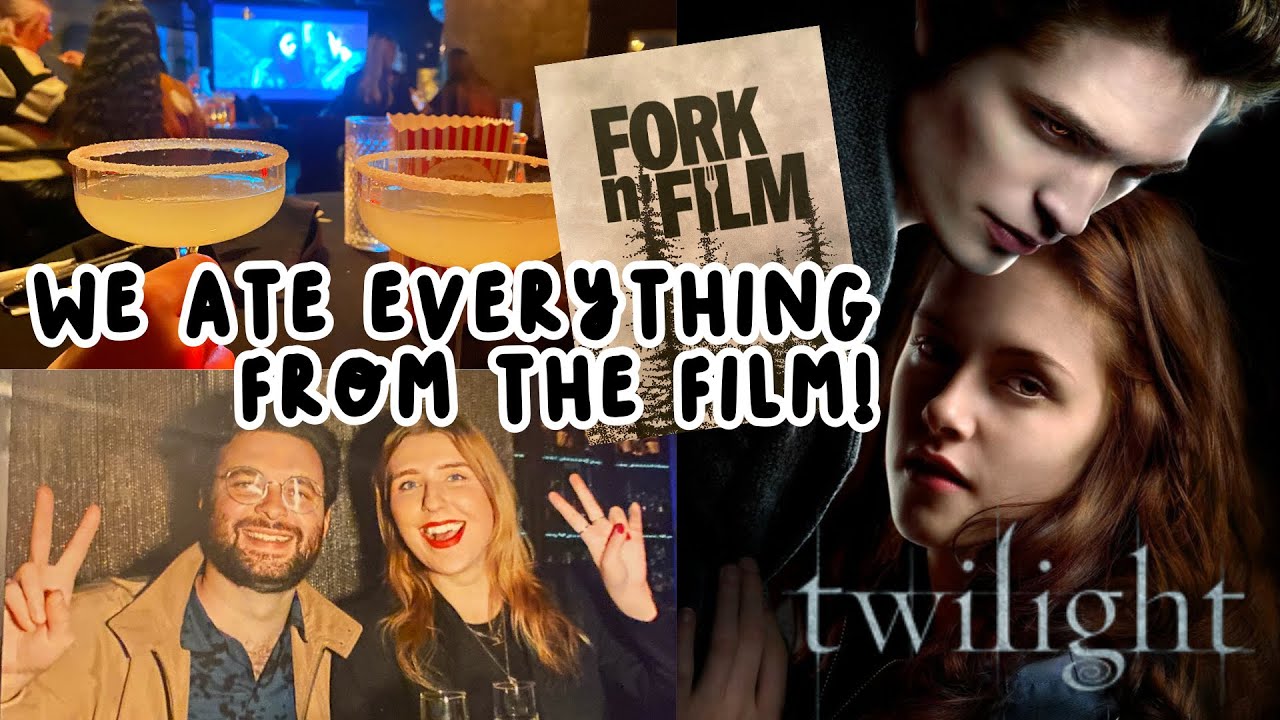 Eating EVERYTHING from Twilight! Twilight Inspired Feast & watching the movie 🧛🏼