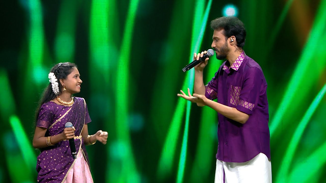 Adi Aasa Machan song by #Thanumitha & #Vikram 😍❤️ | Radio hits | Super Singer Junior 10 | Preview