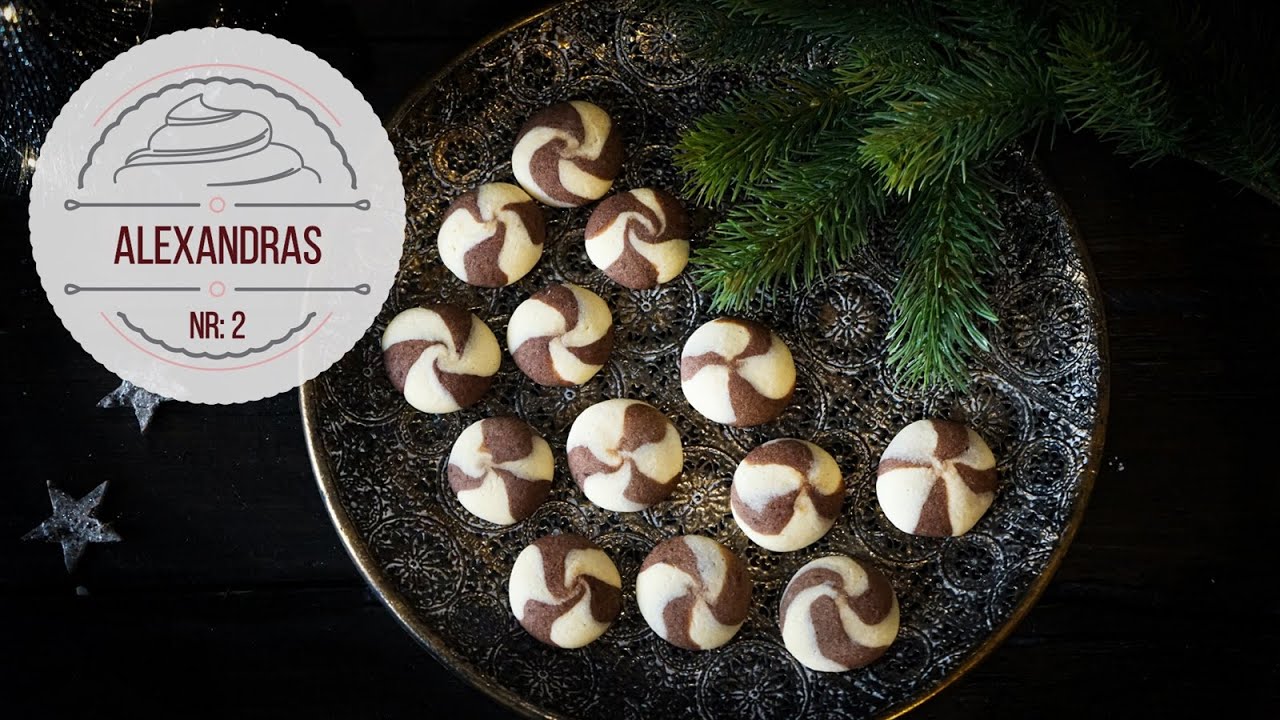 Türchen Nr. 02/ Vanille Schoko-Kekse/ Swirl Kekse/ Mein Adventskalender 2019