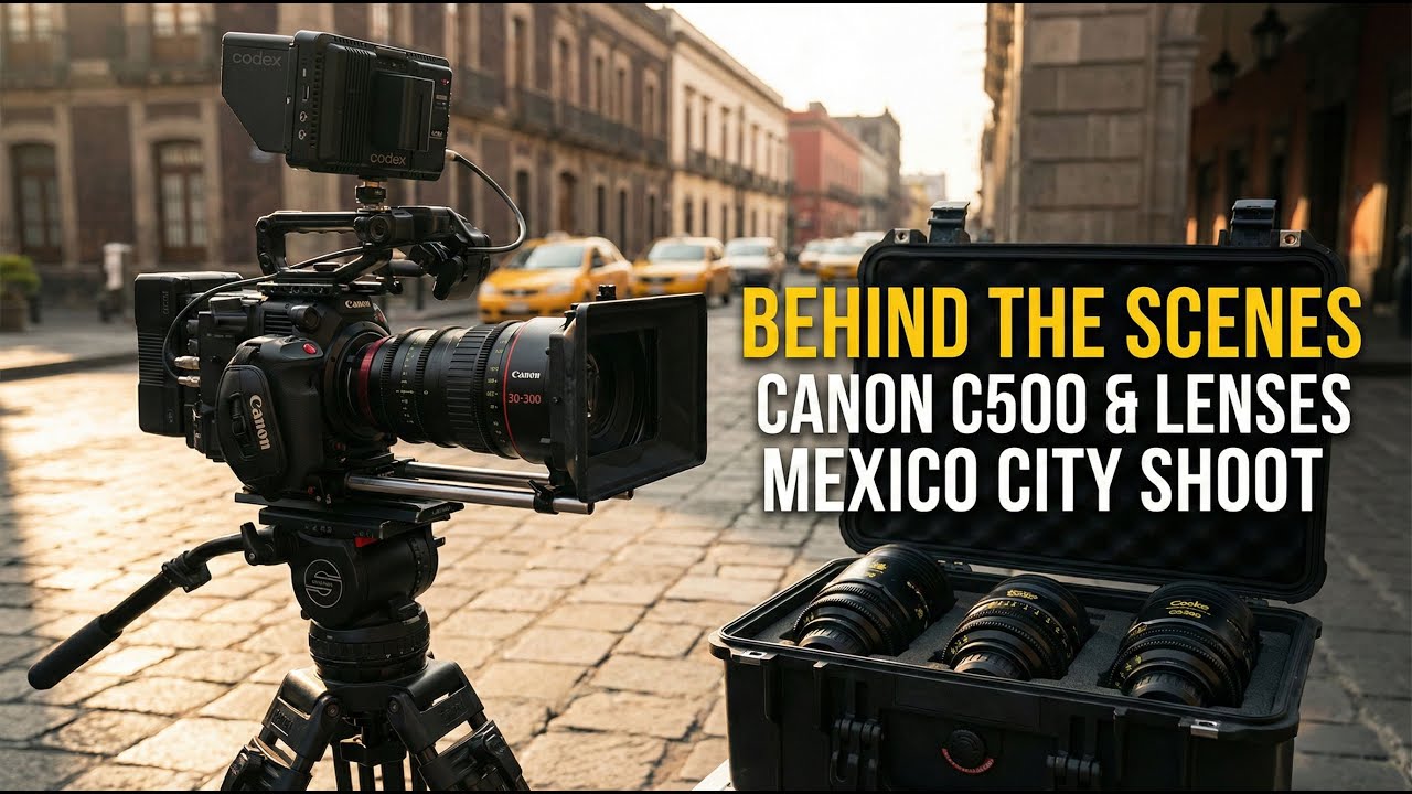 Canon Mexico Commercial BTS | Directed and Shot by Fito Pardo AMC