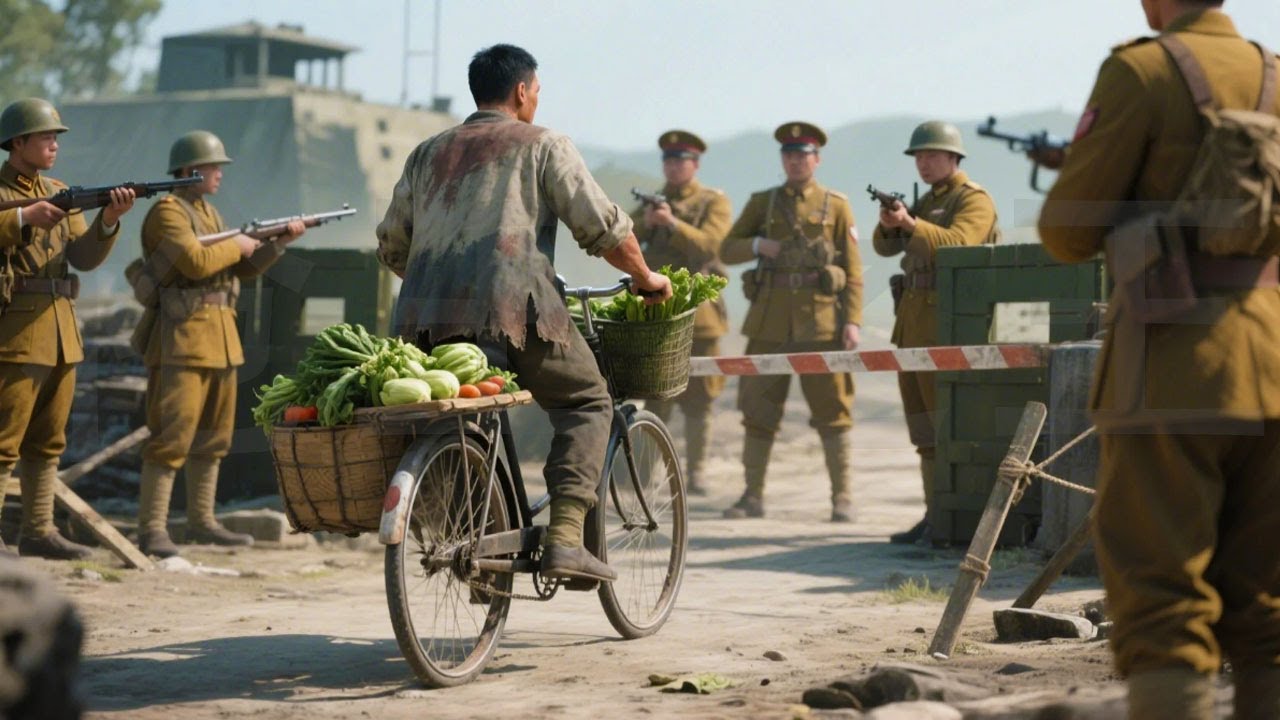 Eighth Route Army soldier disguises as a vegetable vendor, annihilating an entire Japanese battalion