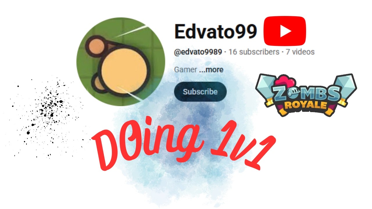 I did 1v1 vs Edvato.