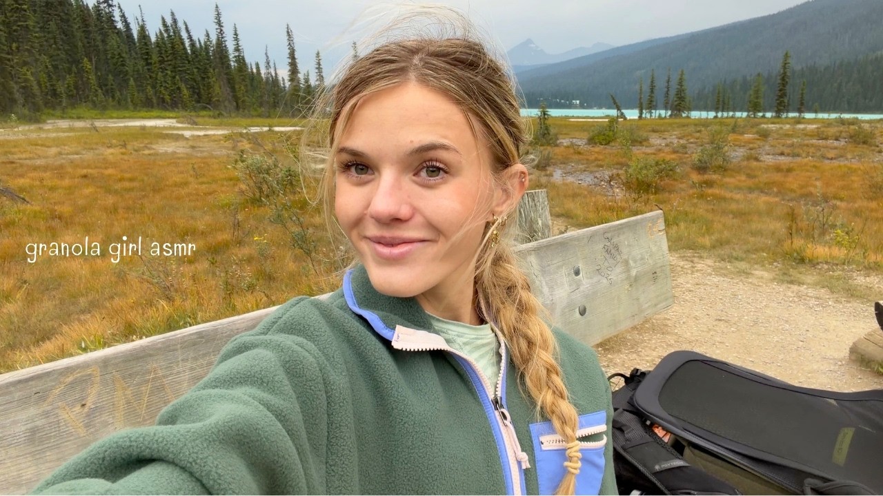 Lofi ASMR Outside In Nature 🐻🏔️🌲 (BC & Banff Hiking)
