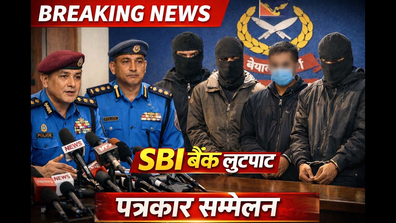 घ्याङलेख गाउँपालिकाको SBI बैंक लुटपाट गर्नेहरु सार्वजनिक | पत्रकार सम्मेलन | #NSBL #trending