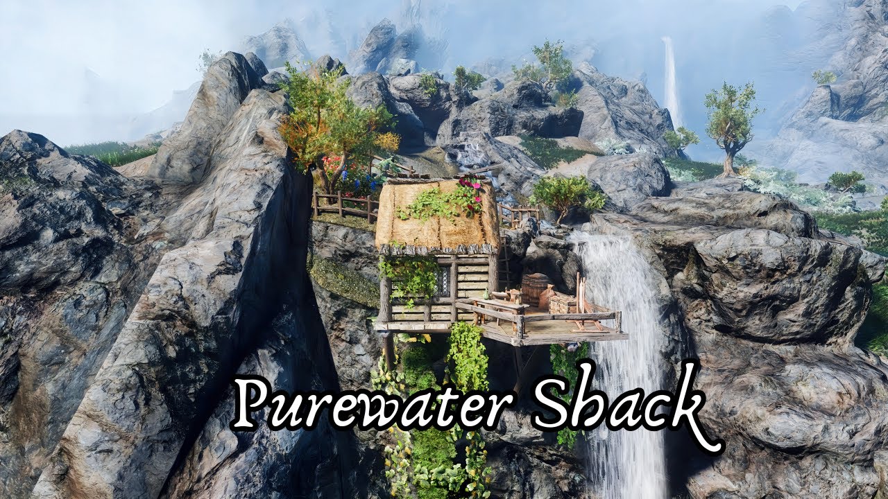 Skyrim Tiny Home in the Reach- Purewater Shack, for PC (AE/SE/LE)