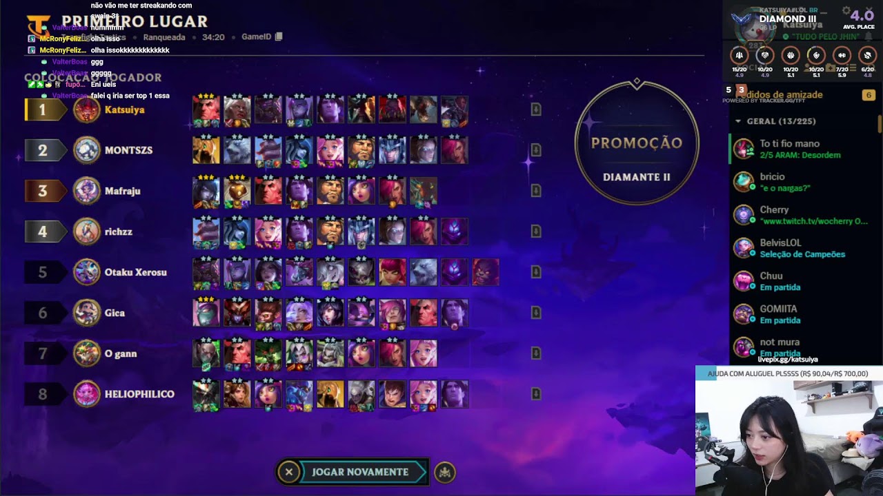 DIMA II // CODIGUINHOS DA RIVEN CHIBI CCCCCCCCCCCC: !livepix #TFTPartner (multistream)