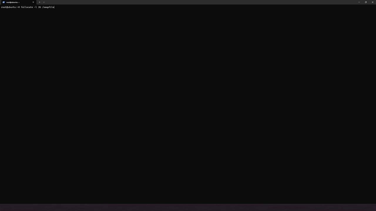 Physischen Arbeitsspeicher eines Ubuntu Servers mit Hilfe einer Swap Datei virtuell erweitern