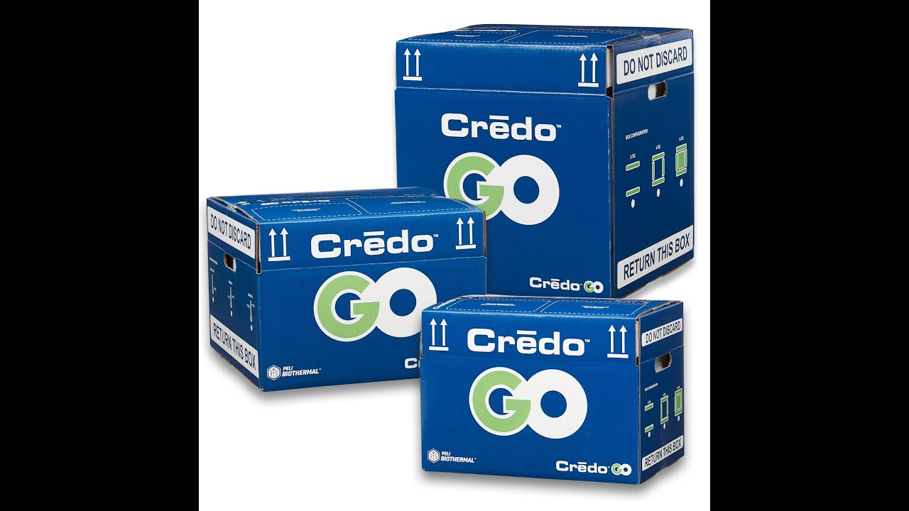 Crēdo™ Go - temperature controlled shipper designed to fit your payload and performance requirements