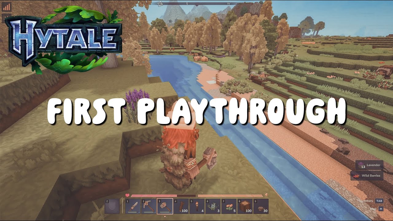HYTALE | Ep 1: First Playthrough | No Commentary