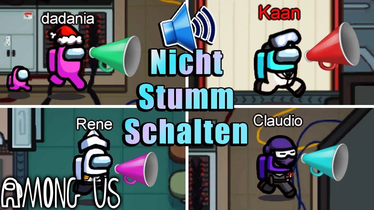 XXL AMONG US CHALLENGE ABER WIR REDEN IN DEN RUNDEN! Wer verrät sich dabei wohl?