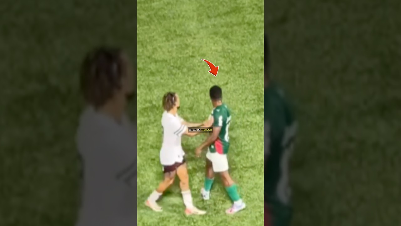 O Arias fez uma coisa que ningu&eacute;m percebeu 😧.#johnarias #palmeiras #fluminense