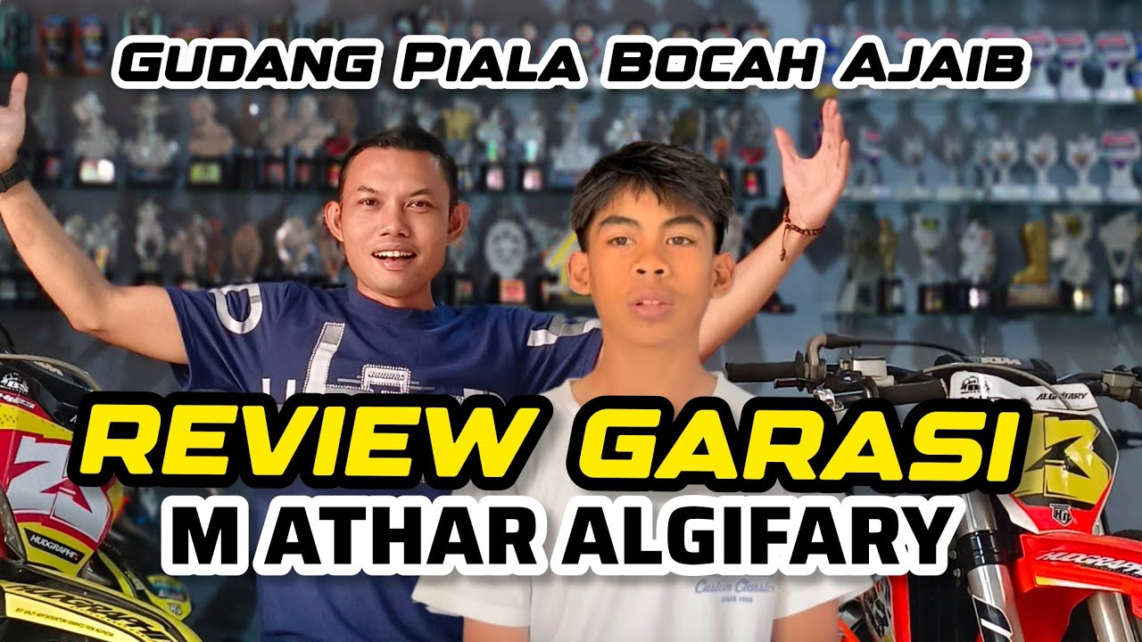 GEREBEK MARKAS BARU  M ATHAR 23 BANYAK KOLEKSI MOTOR BALAPNYA