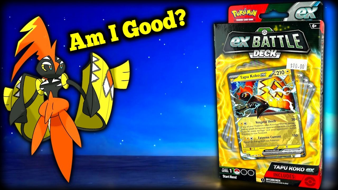 Tapu Koko ex Battle Deck Opening! - First Look