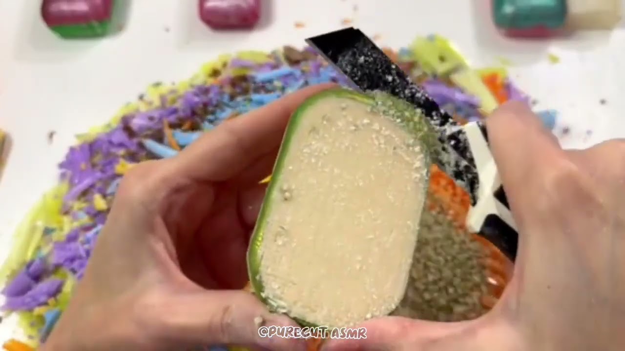 Soap Cutting ASMR | Ultra Satisfying Clean Cuts 🔪🧼  