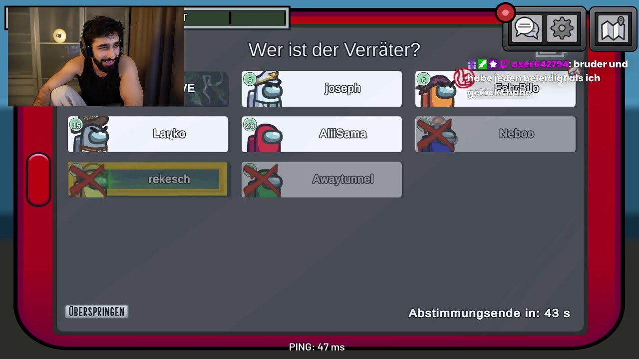 AMONG US MIT ZUSCHAUER SPIELEN