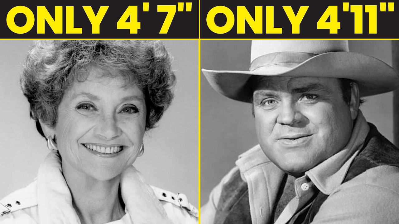 Real Heights of Classic TV Stars