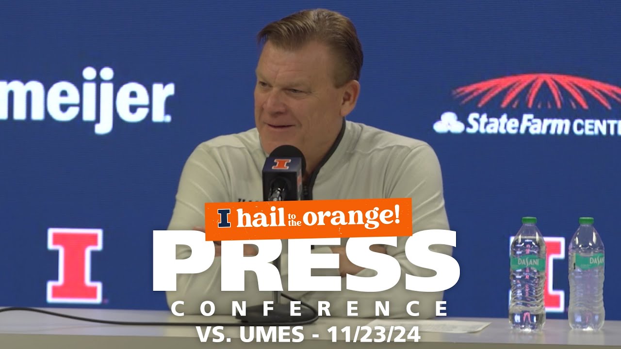 Illini Men's Basketball | Press Conference vs. Maryland-Eastern Shore 11/23/24