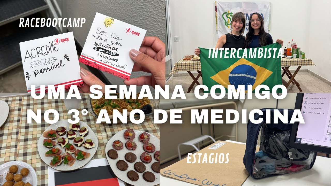 MEDVLOG #32 | recebemos intercambista da Alemanha 🇩🇪, treino na Velocity, estudos e estágio