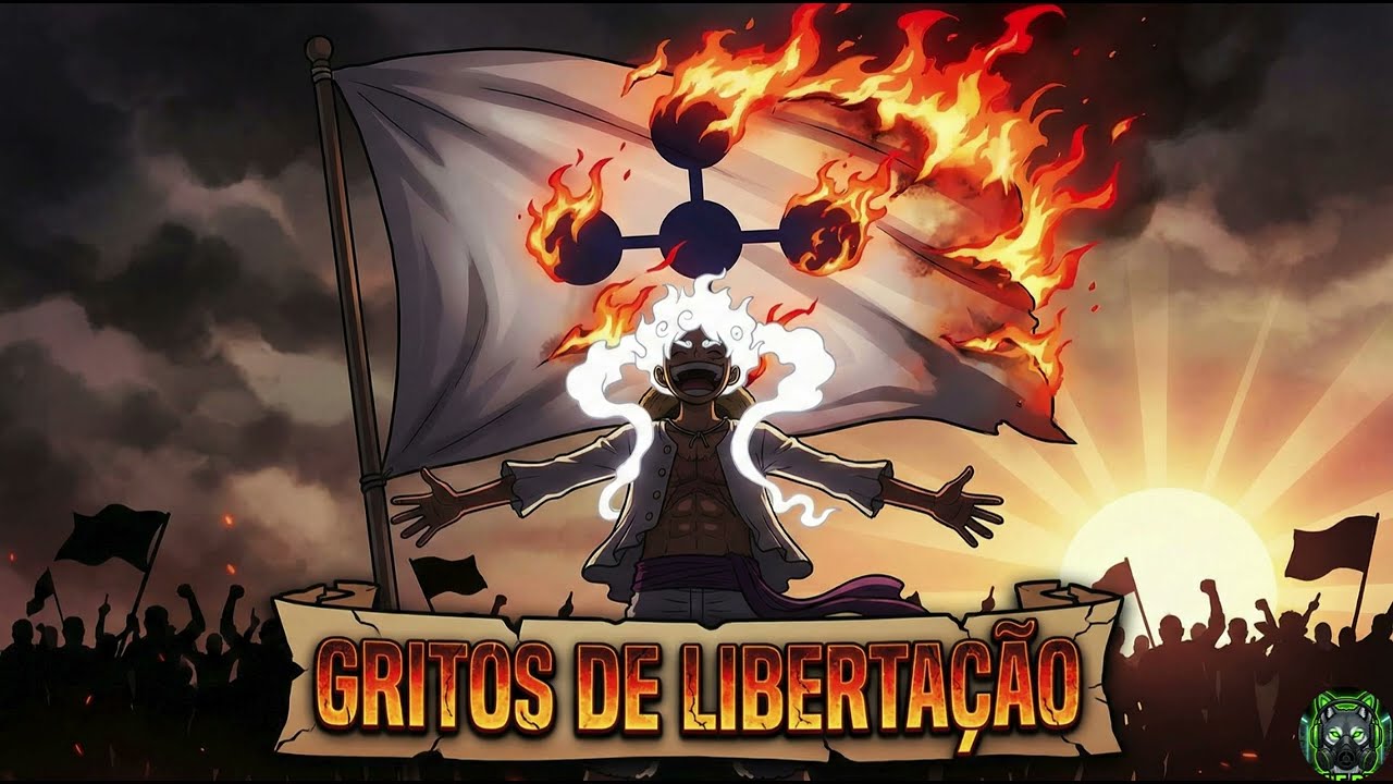Gritos da libertação - luffy - One piece