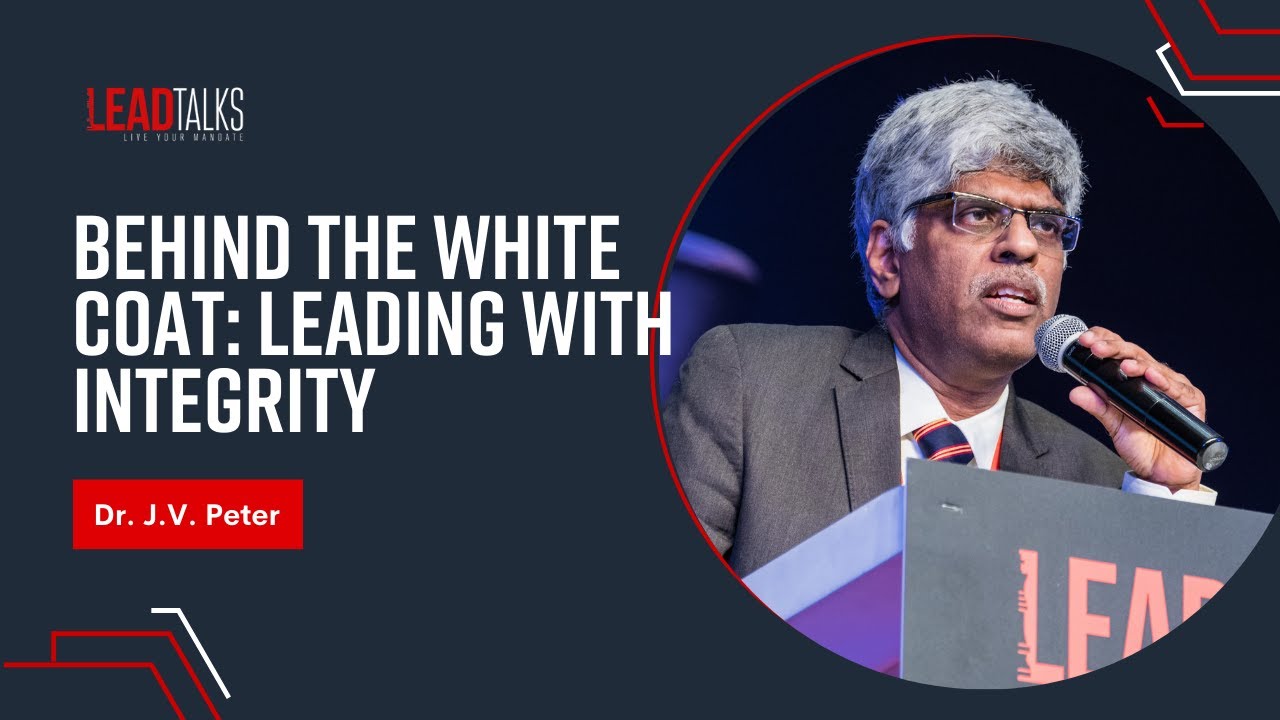 Striking the Chords of Purpose: Dr. Peter's Rise in Medicine | LeadTalks Chennai 2019