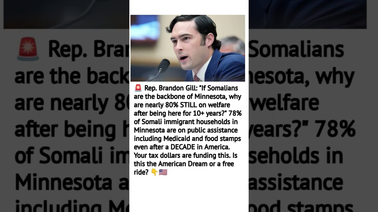 Brandon Gill Welfare Claims Spark Debate 🇺🇸