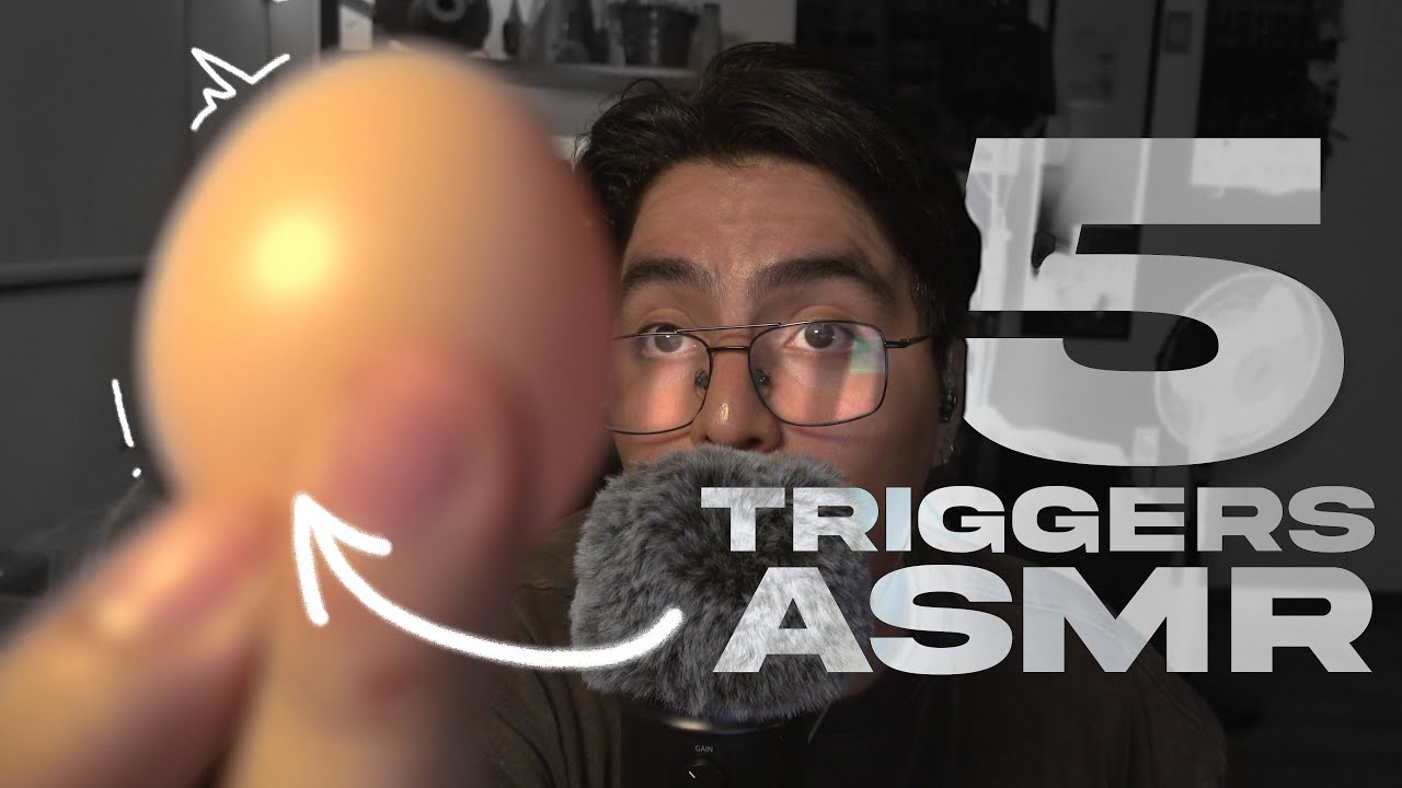 ASMR 5 Objetos Que Te Relajarán De Una Vez 😴💤| ASMR en español