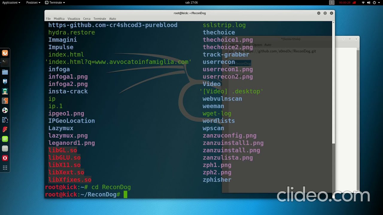 Installazione ed uso ReconDog con Kali Linux