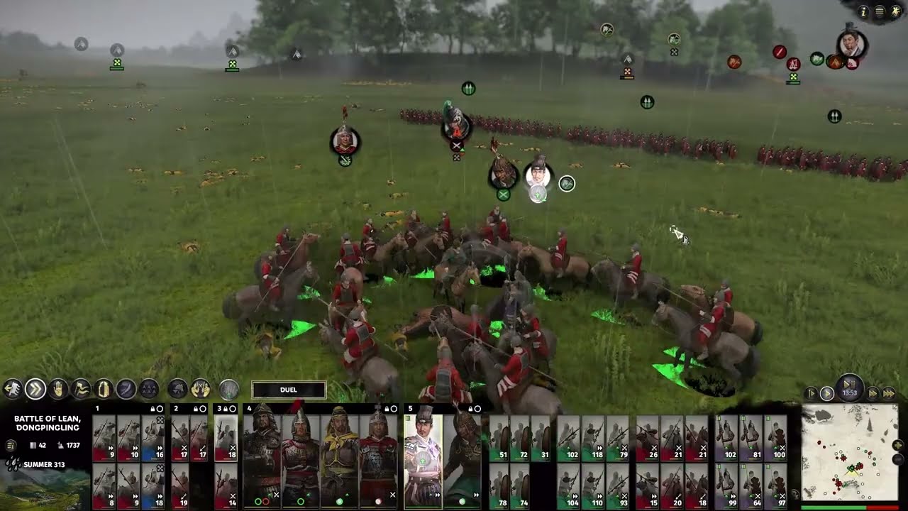 Total War - Three Kingdoms (fast battle)