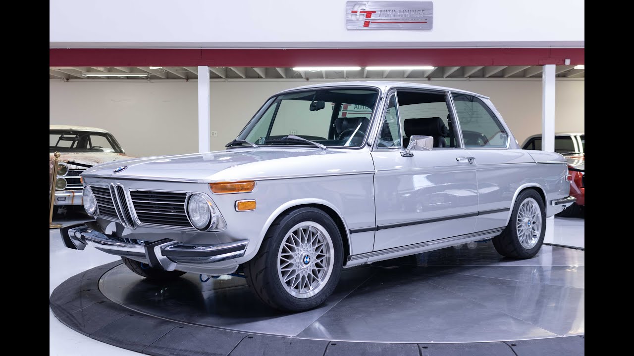 1973 BMW 2002tii Start Up, Walk Around | For Sale at GT Auto Lounge