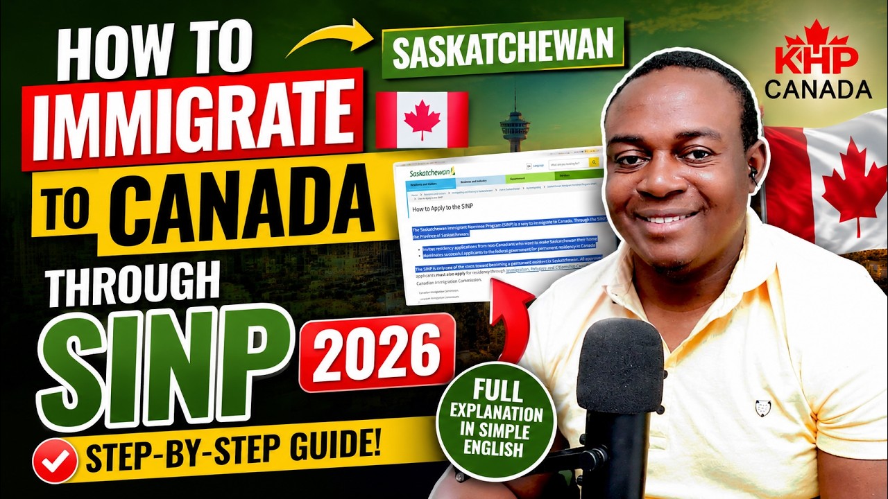 Как иммигрировать в Канаду через Саскачеван (SINP) в 2026 году 🇨🇦 | Пошаговое руководство