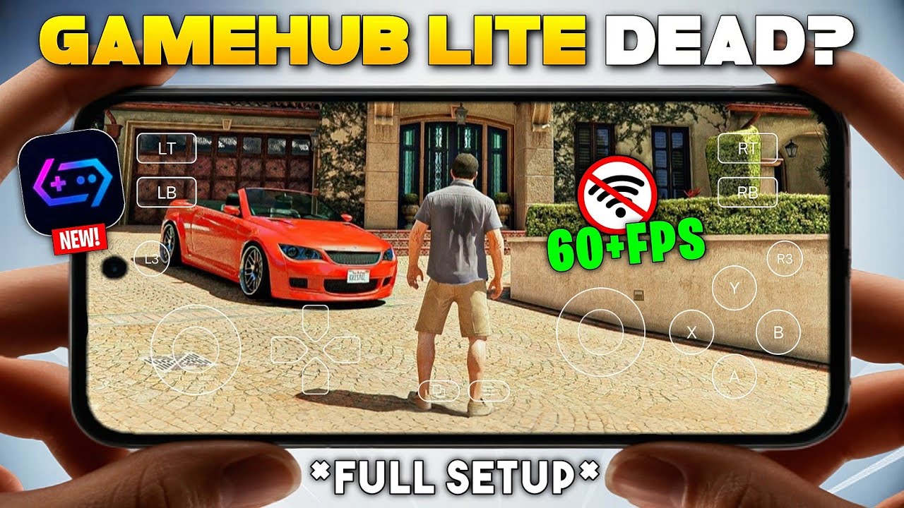 🚀 Новый GameHub Lite V5! (Самый быстрый эмулятор для ПК) | Решение всех проблем и полное руководс...