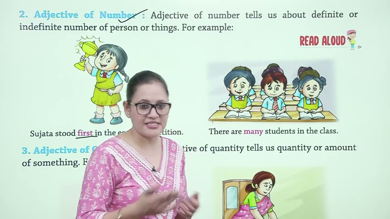 Ch 8 | Adjective |  Grammar Tree | Class 05 | Growing Mind | For Children