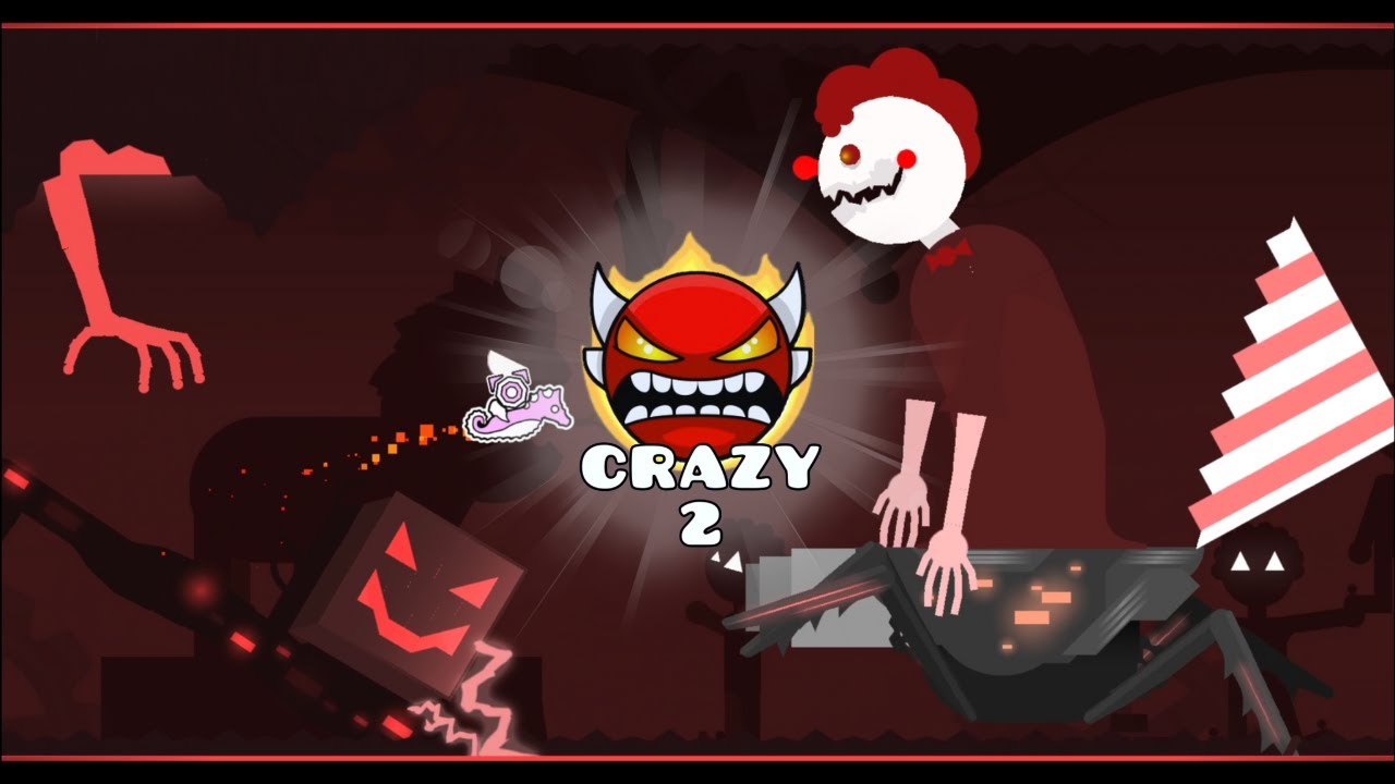 J'ai terminé CRAZY II ?! Geometry Dash | FR