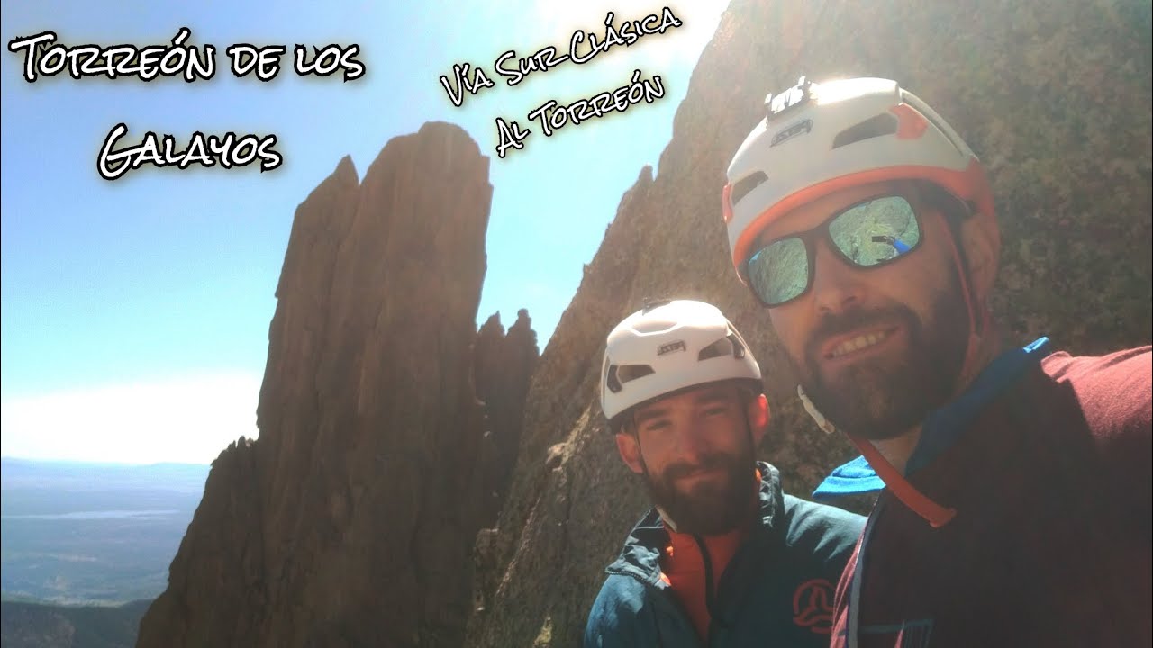 Torreón de los Galayos, Vía sur clásica al Torreón, abril 2023