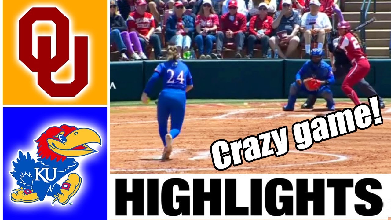 #1 Oklahoma vs Kansas Highlights [GAME 3] | NCAA Softball Highlights | 2023 College Softball