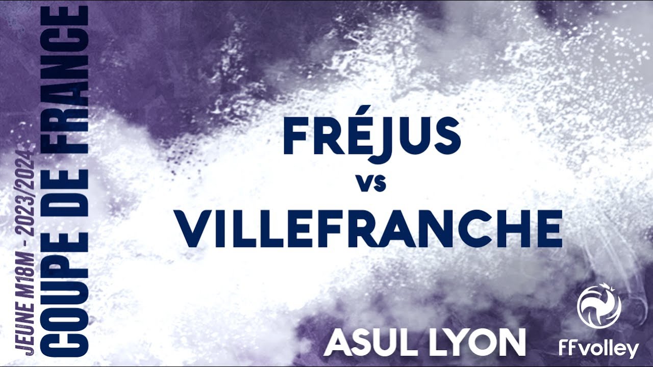 2024 CDF M18M :: FRÉJUS vs VILLEFRANCHE :: quart de finale