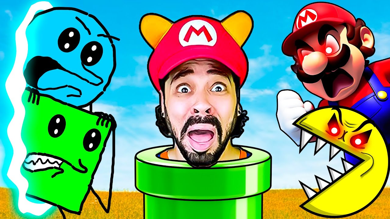 Cuadradito y Circulito & @PUCKYPACHECO  VIAJAN EN EL MULTIVERSO GAMER !!