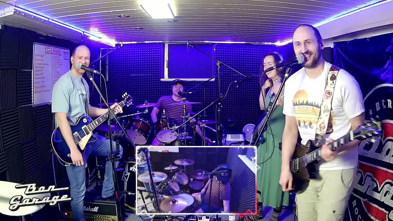 Bon Garage LIVE 🔴 Norddeutsche Rockband | Proberaum-Livestream (12.02.2026)