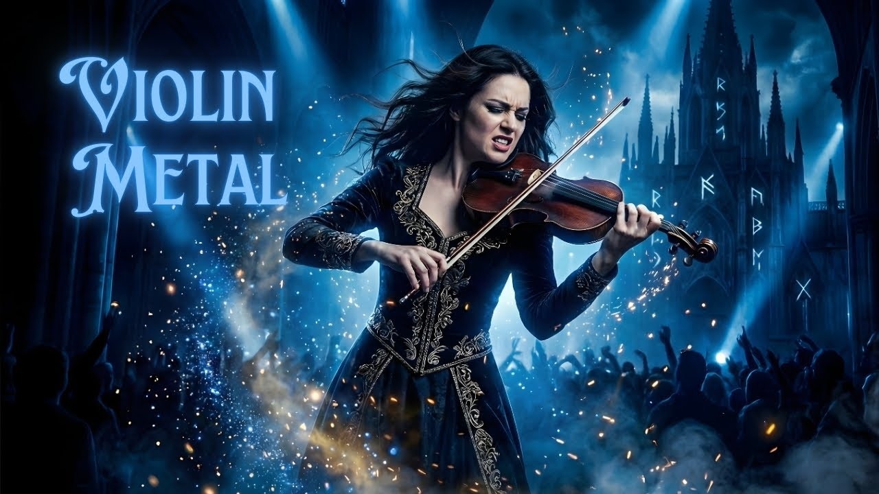 Eternal Requiem - Epic Dark Fantasy Instrumental (Metal + Violin + Piano) 1 Hours