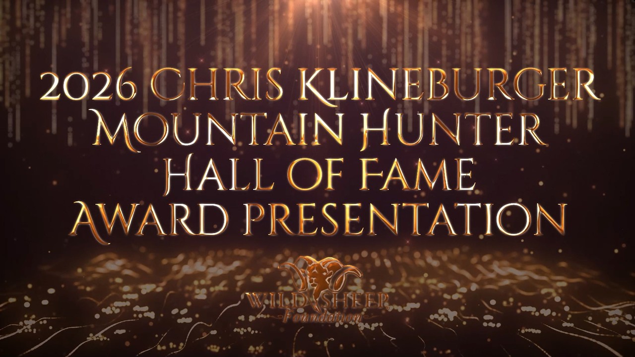 Chris Klineburger Mountain Hunter Hall of Fame Award 2026