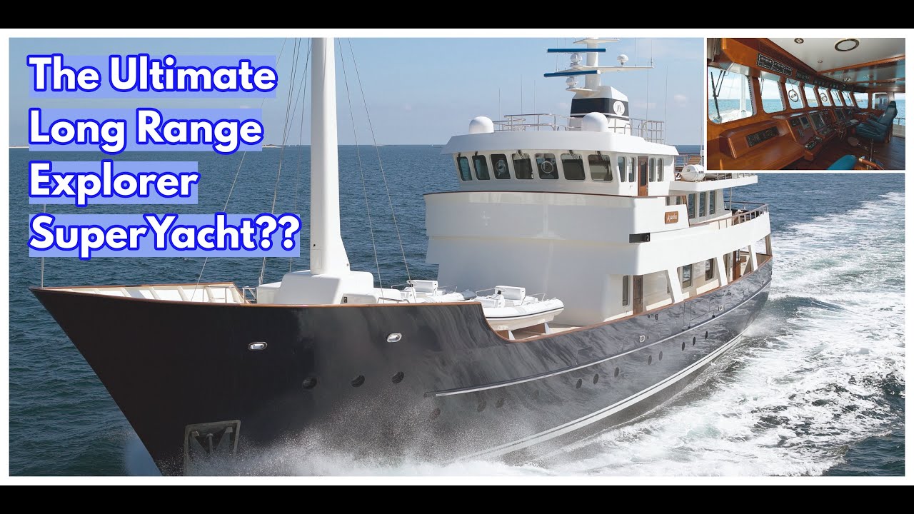 This Explorer SuperYacht Spent Three Years Traveling Around The World!