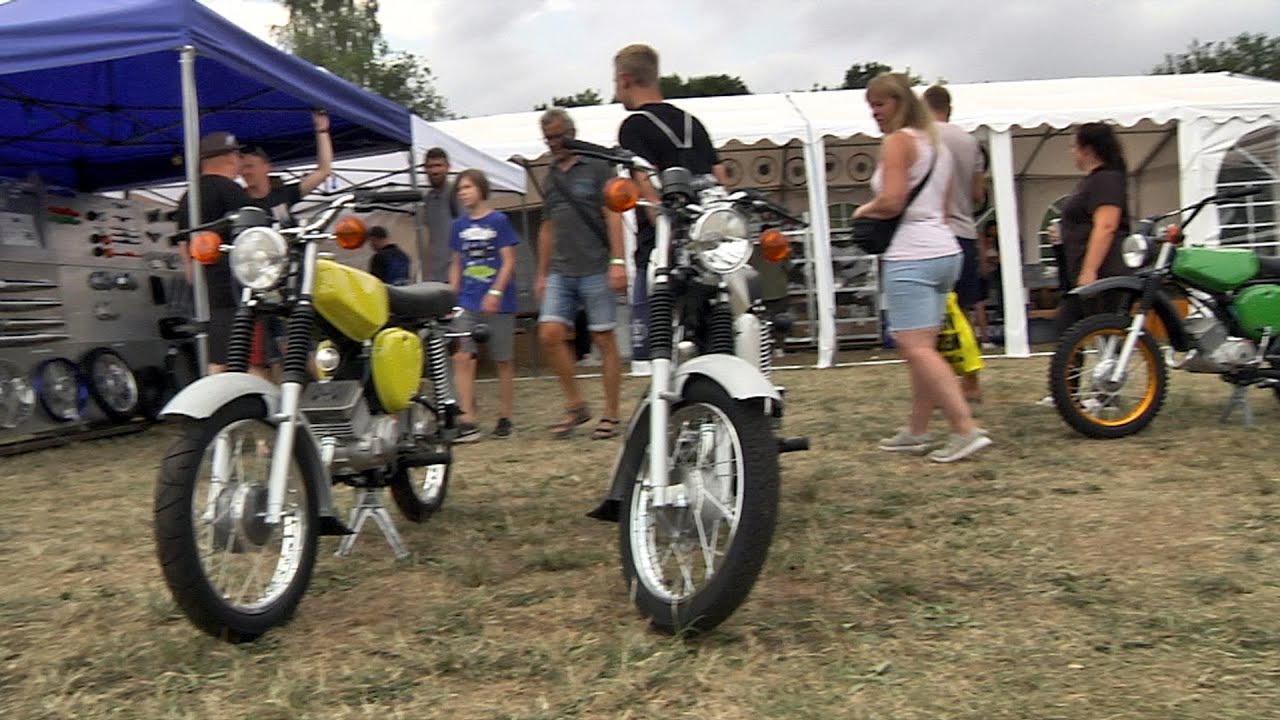 50 Kubik und 20 Jahre – Simsontreffen in Zwickau feiert Jubiläum