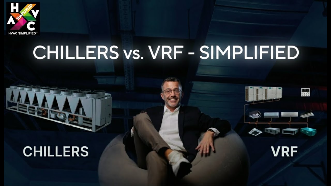 Упрощенное сравнение чиллеров и VRF: полное сравнение систем HVAC!